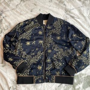 Silence + Noise Embroidered Constellation Jacket Size S